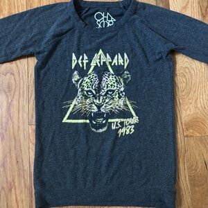 Chaser Girls Def Leppard Crewneck